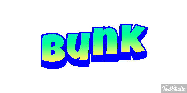 Bunk Text effect
