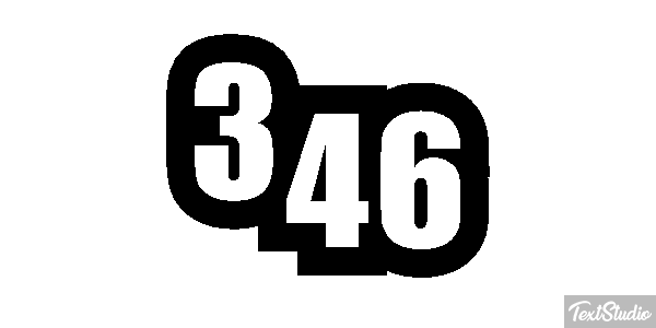 346 Texteffekt