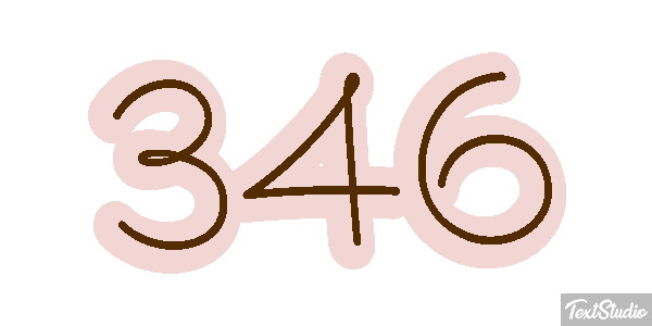 346 Texteffekt