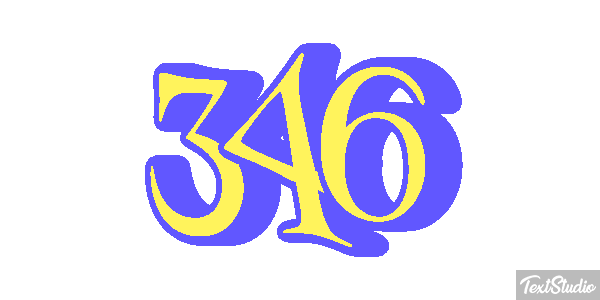 346 Texteffekt