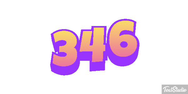 346 Texteffekt