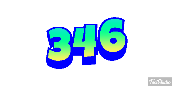346 Texteffekt
