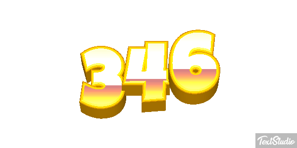 346 Texteffekt