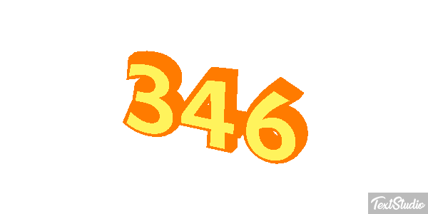 346 Texteffekt