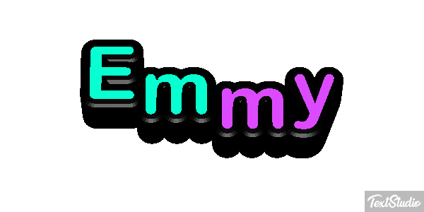 Emmy Efecto de texto