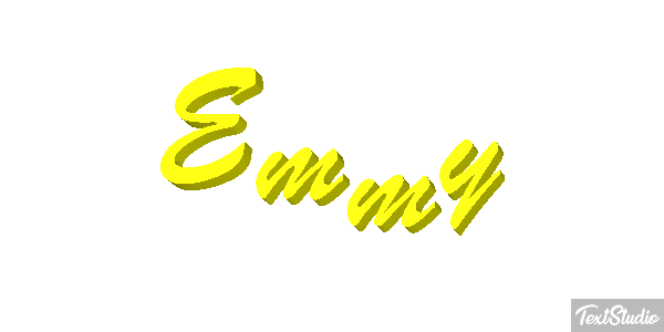 Emmy Efecto de texto