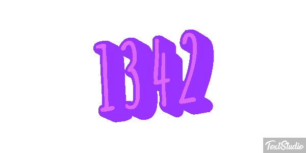 1342 Text effect