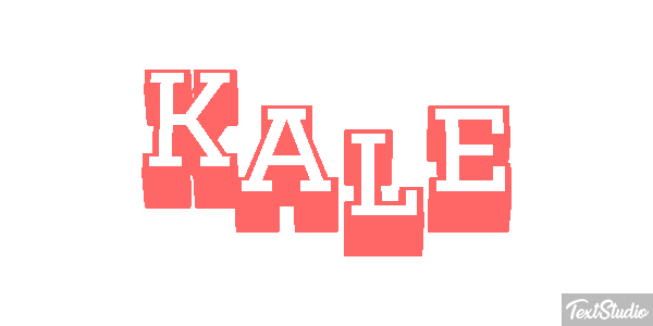 Kale Texteffekt