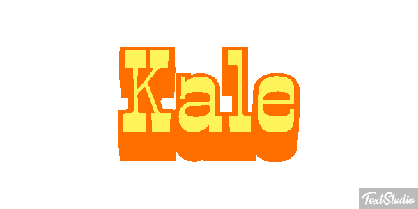Kale Texteffekt