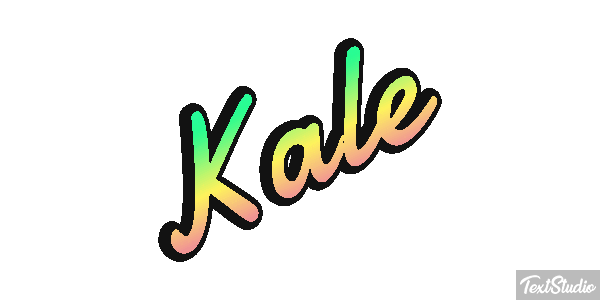 Kale Texteffekt