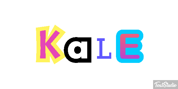 Kale Texteffekt
