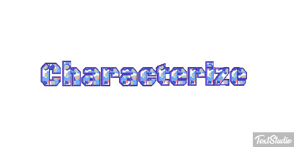 Characterize Text effect