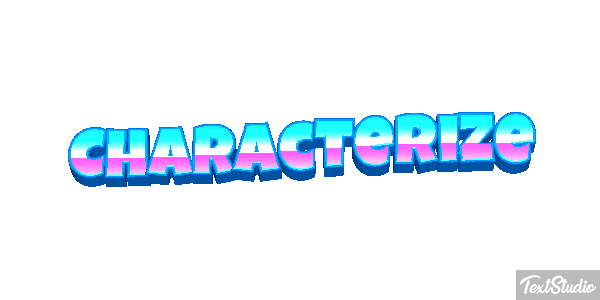 Characterize Text effect