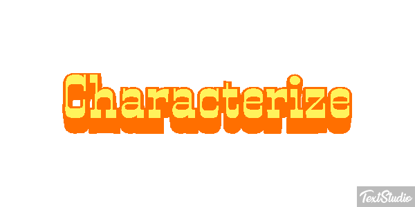 Characterize Text effect