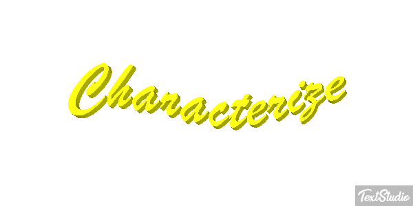 Characterize Text effect