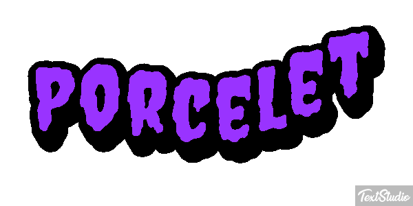 Porcelet Effet de texte