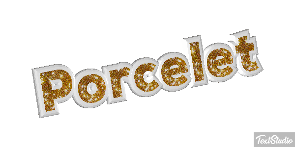 Porcelet Effet de texte