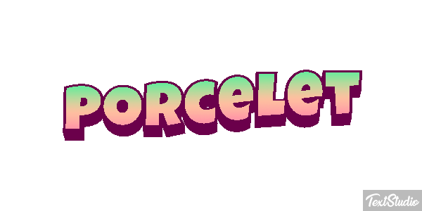 Porcelet Effet de texte