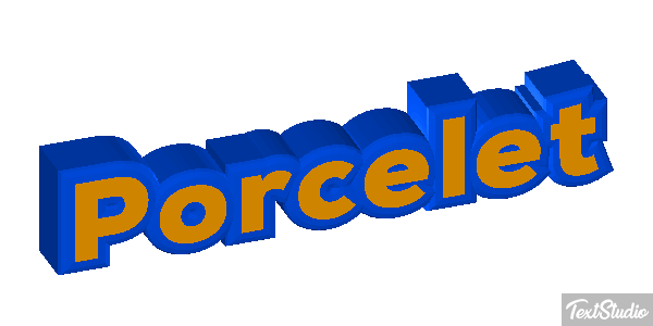 Porcelet Effet de texte