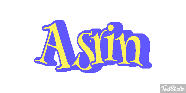 Asrin Text effect