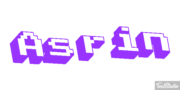 Asrin Text effect