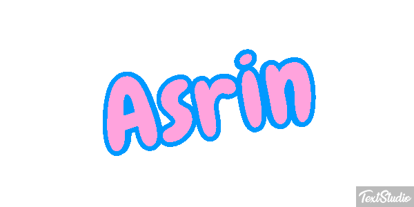 Asrin Text effect