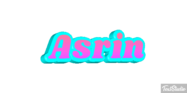 Asrin Text effect