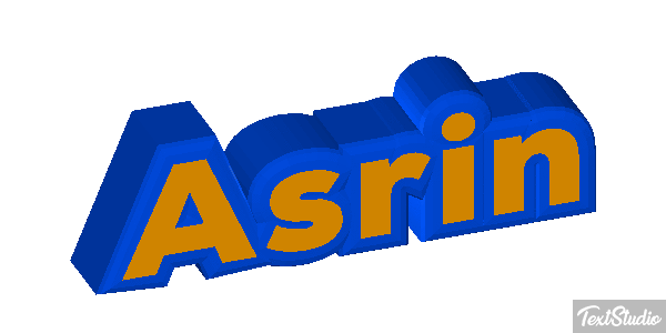 Asrin Text effect