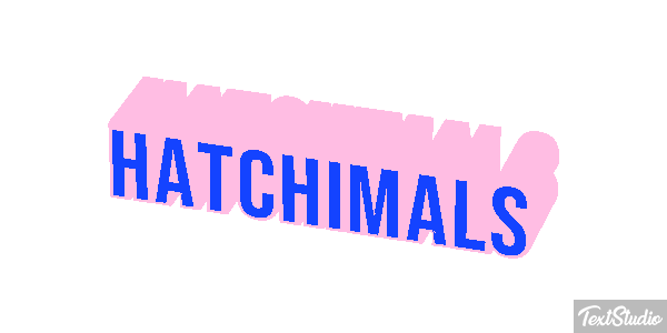 Hatchimals Texteffekt