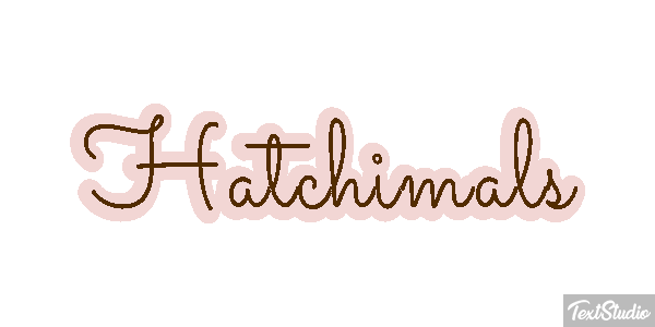 Hatchimals Texteffekt