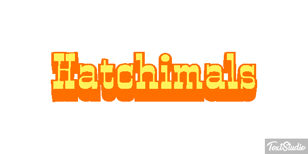 Hatchimals Texteffekt