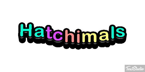 Hatchimals Texteffekt
