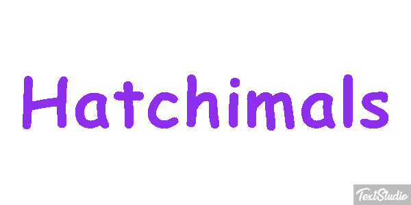 Hatchimals Texteffekt