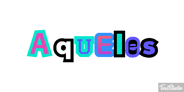 Aqueles Efeito do texto
