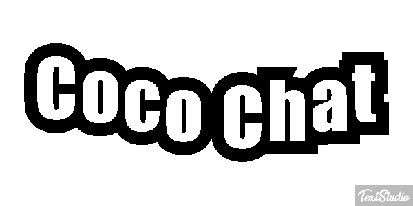 Coco Chat Текстовый эффект