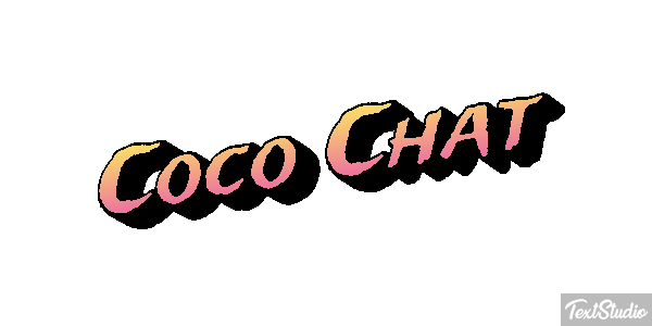 Coco Chat Текстовый эффект
