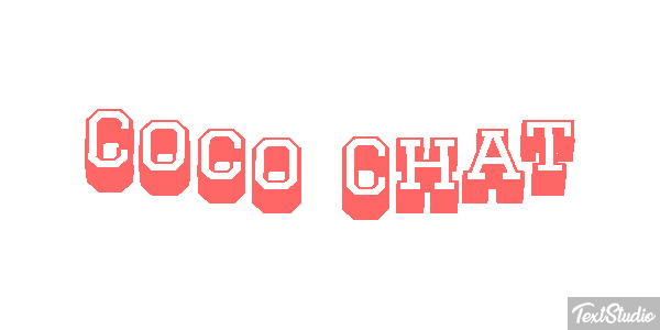 Coco Chat Текстовый эффект