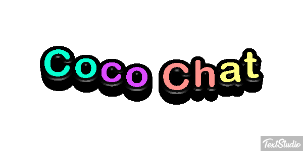 Coco Chat Текстовый эффект