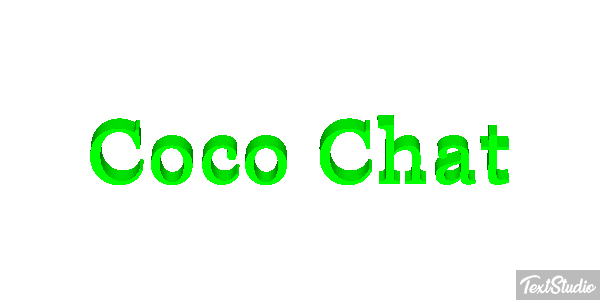 Coco Chat Текстовый эффект