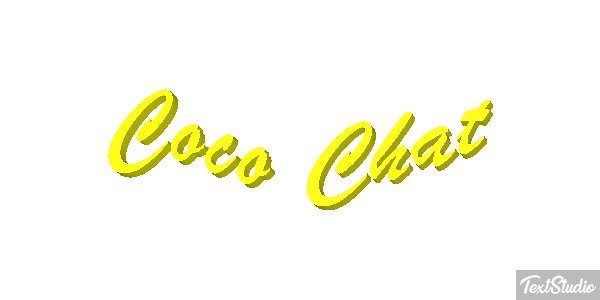 Coco Chat Текстовый эффект