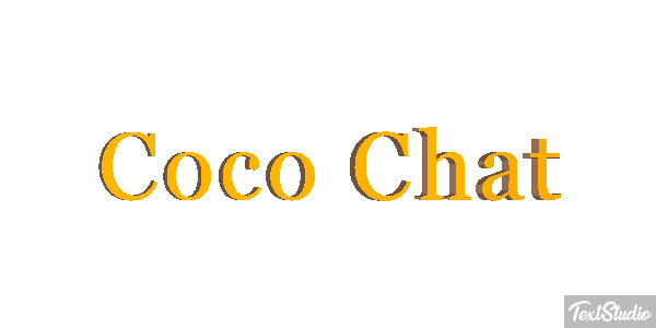 Coco Chat Текстовый эффект
