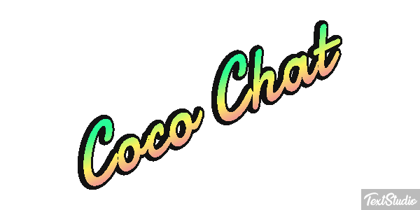 Coco Chat Текстовый эффект