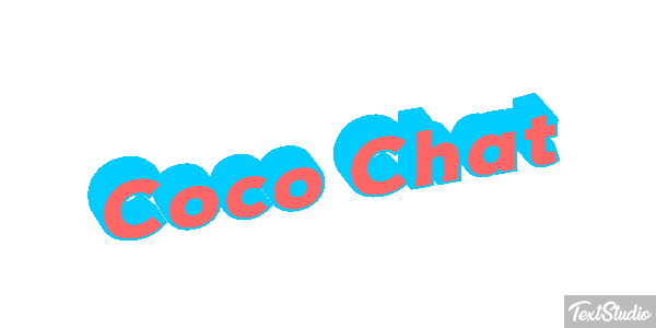 Coco Chat Текстовый эффект