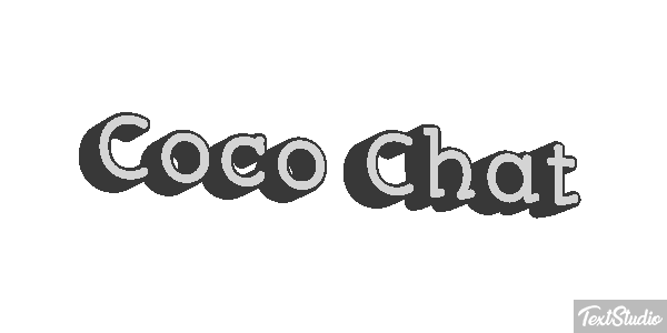 Coco Chat Текстовый эффект