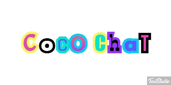 Coco Chat Текстовый эффект