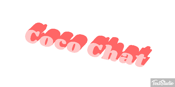 Coco Chat Текстовый эффект