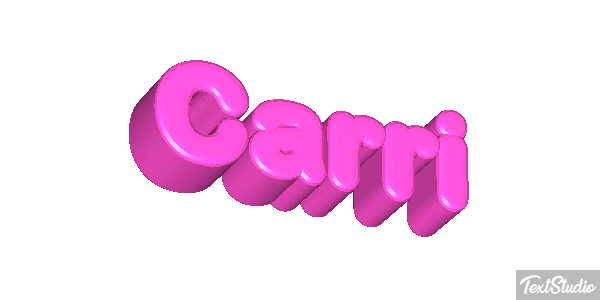 Carri Tekst effect