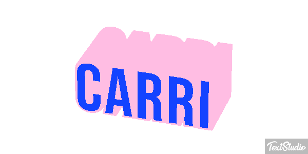 Carri Tekst effect