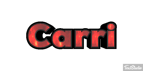 Carri Tekst effect