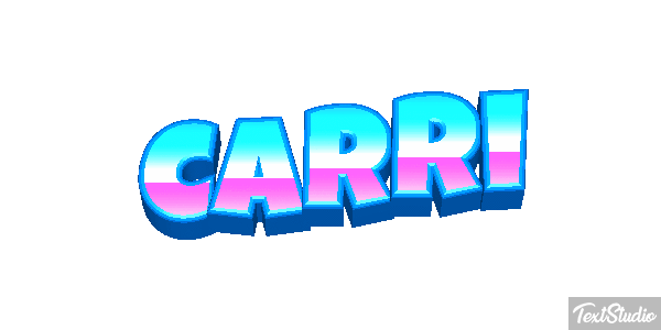 Carri Tekst effect